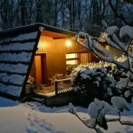 Chałpa na skarpie Villa Meszna Exteriör bild