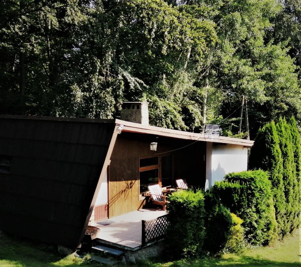 Chałpa na skarpie Villa Meszna Exteriör bild